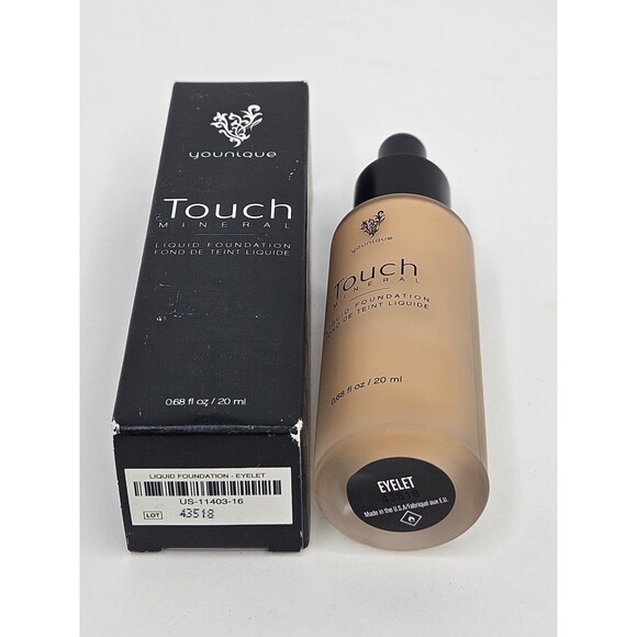 Younique Mineral Touch Liquid Foundation in Eyelet .68 fl oz New in Box - Picture 6 of 6